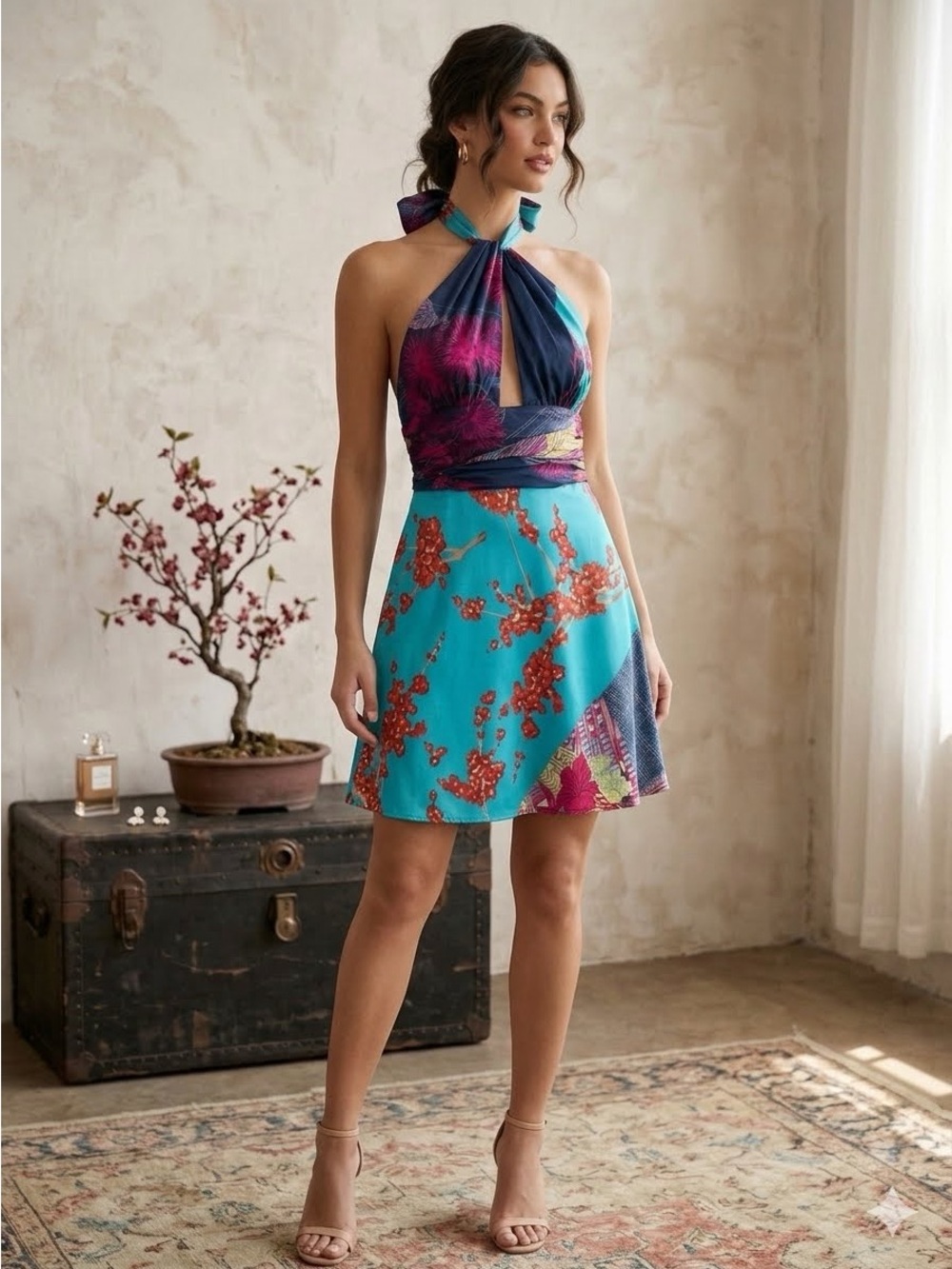 Vintage Y2K Guess by Marciano Silk Dress